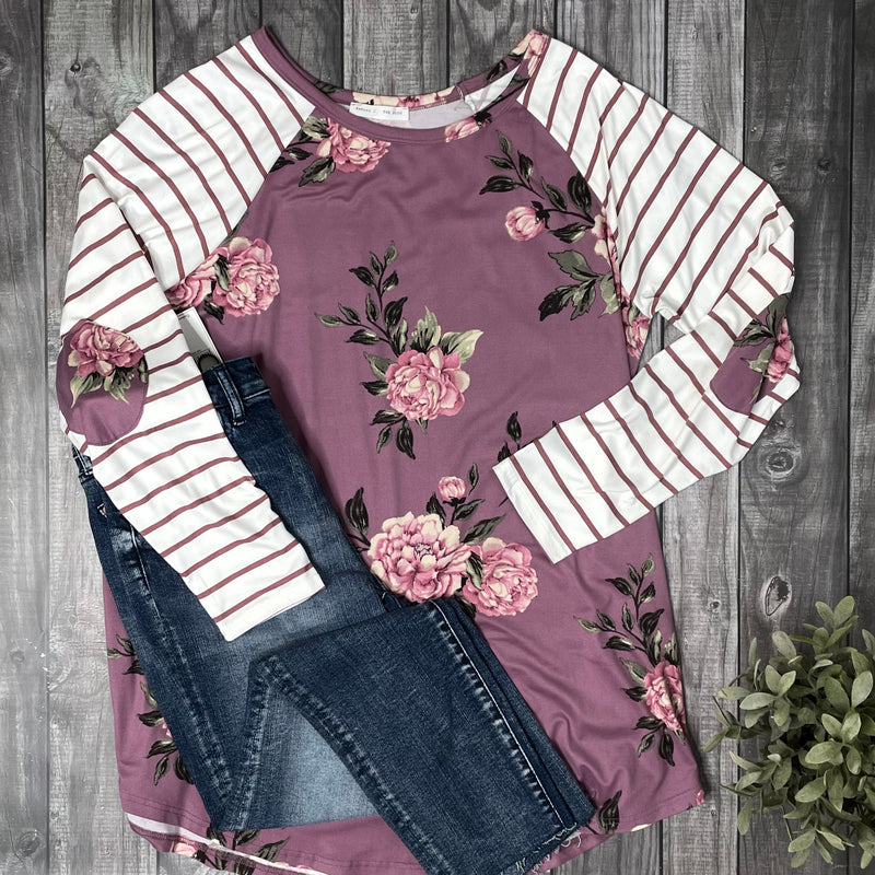 SIZE 3XL: LOST IN THOUGHT LONG SLEEVE TOP